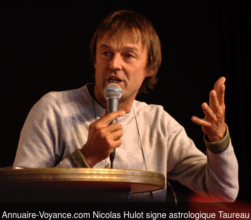 Nicolas Hulot Taureau