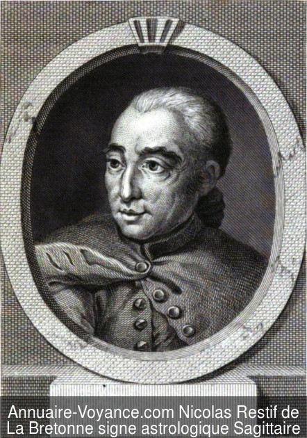 Nicolas Restif de La Bretonne Sagittaire