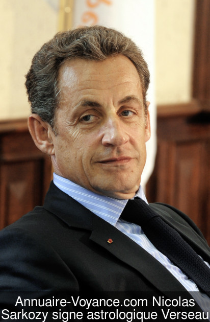 Nicolas Sarkozy Verseau