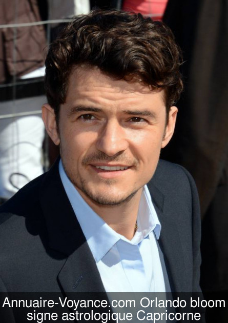 Orlando bloom Capricorne