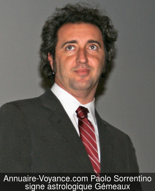 Paolo Sorrentino Gémeaux
