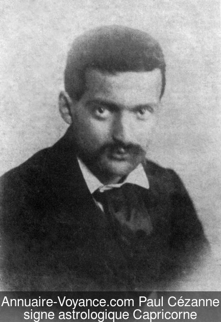 Paul Cézanne Capricorne