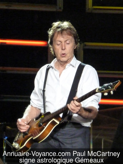 Paul McCartney Gémeaux
