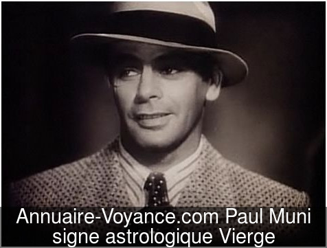 Paul Muni Vierge