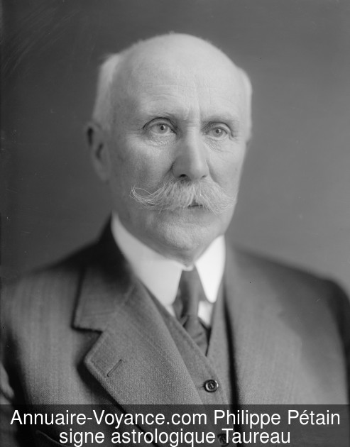 Philippe Pétain Taureau