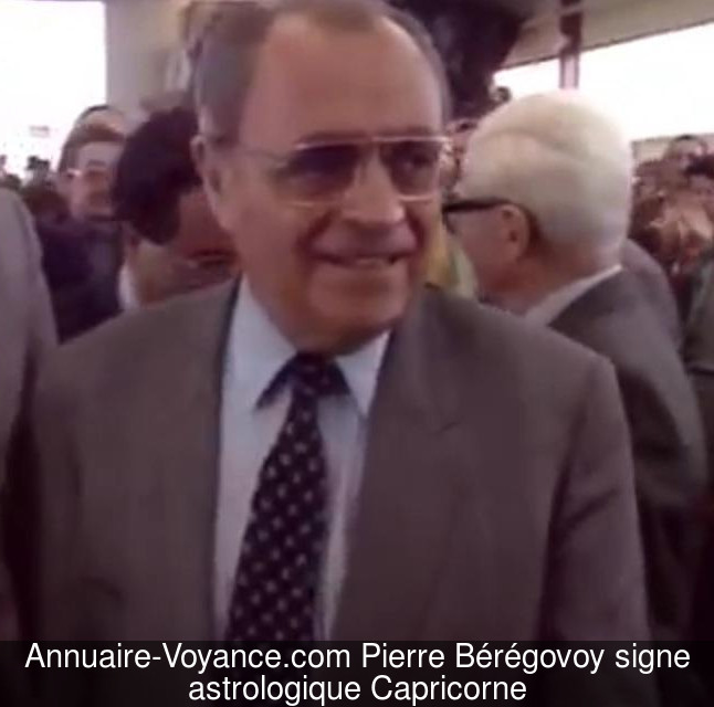 Pierre Bérégovoy Capricorne