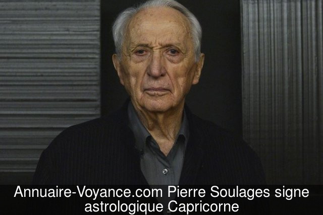 Pierre Soulages Capricorne