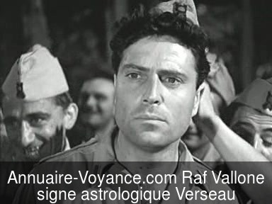 Raf Vallone Verseau