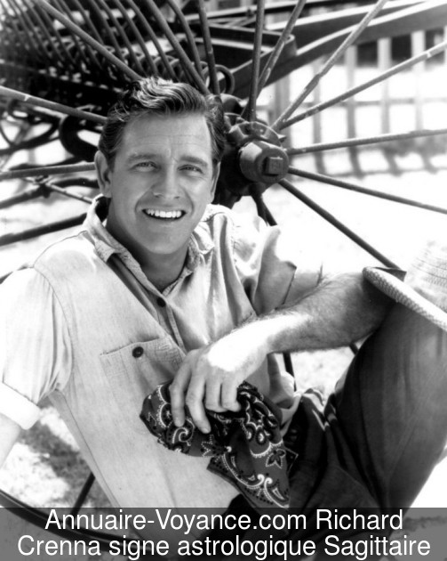 Richard Crenna Sagittaire