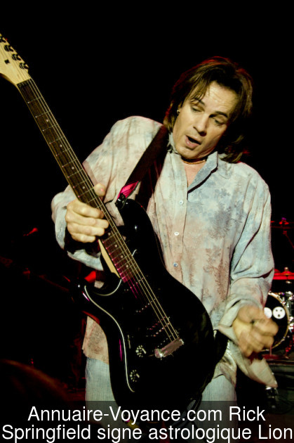 Rick Springfield Lion