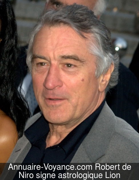 Robert de Niro Lion