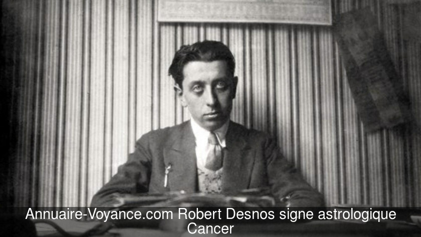 Robert Desnos Cancer