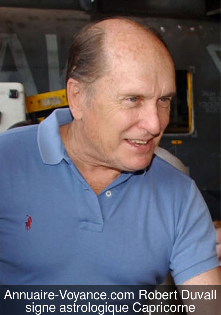 Robert Duvall Capricorne