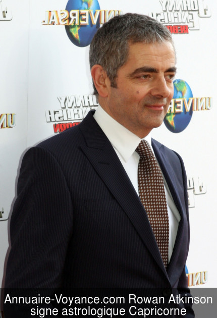 Rowan Atkinson Capricorne