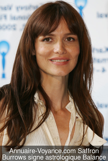 Saffron Burrows Balance