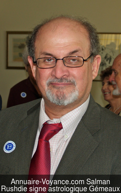 Salman Rushdie Gémeaux