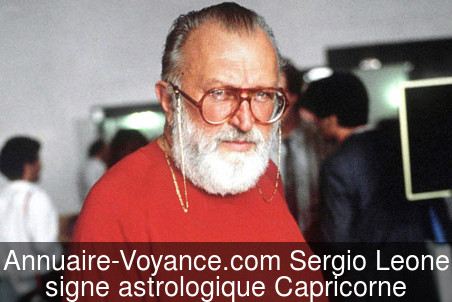 Sergio Leone Capricorne