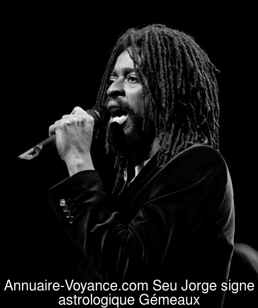 Seu Jorge Gémeaux