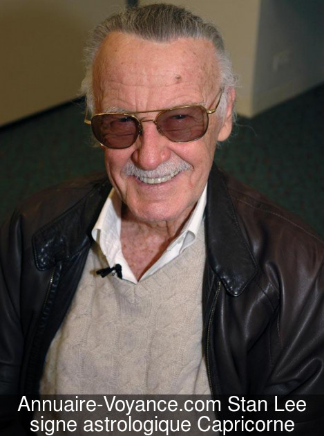 Stan Lee Capricorne