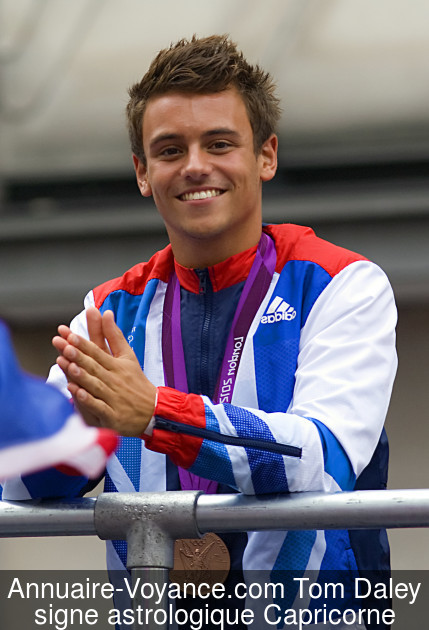 Tom Daley Capricorne