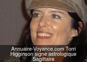 Torri Higginson Sagittaire