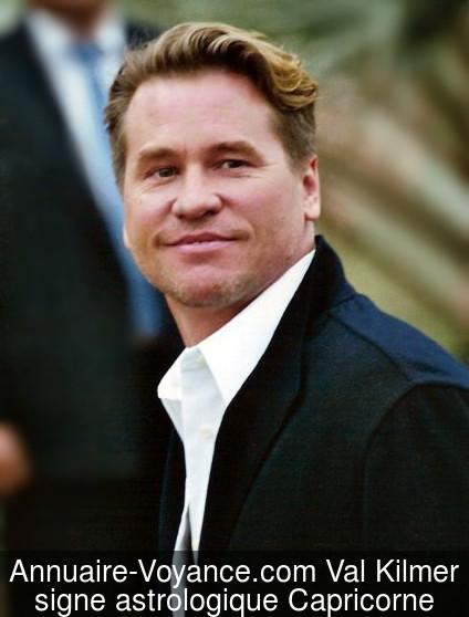 Val Kilmer Capricorne