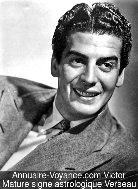 Victor Mature Verseau