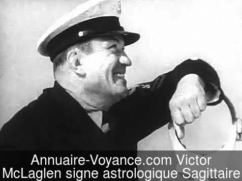 Victor McLaglen Sagittaire