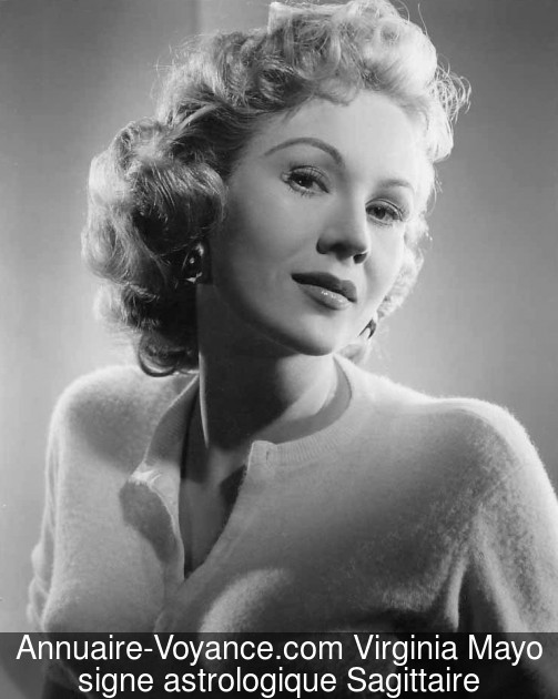 Virginia Mayo Sagittaire