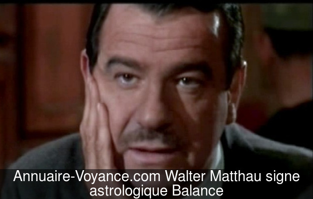 Walter Matthau Balance