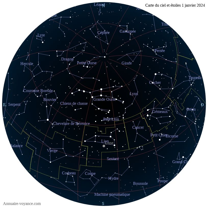 carte ciel 1-1-2024