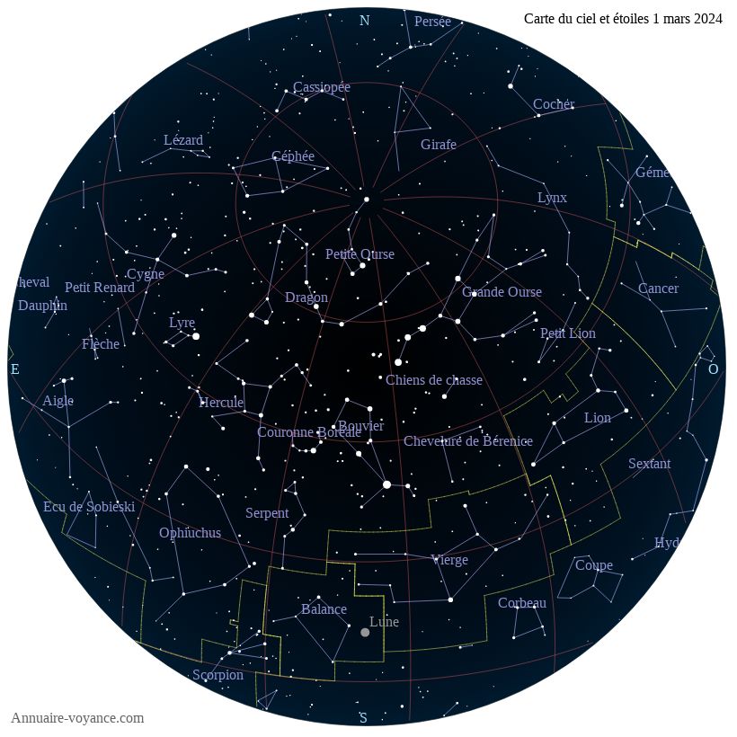 carte ciel 1-3-2024