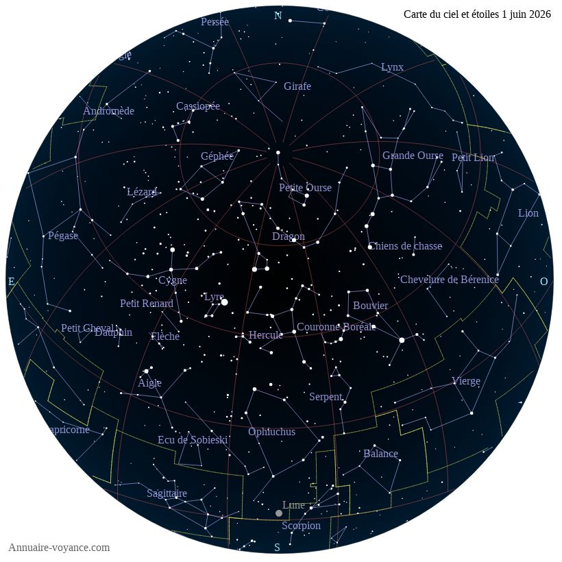 carte ciel 1-6-2026