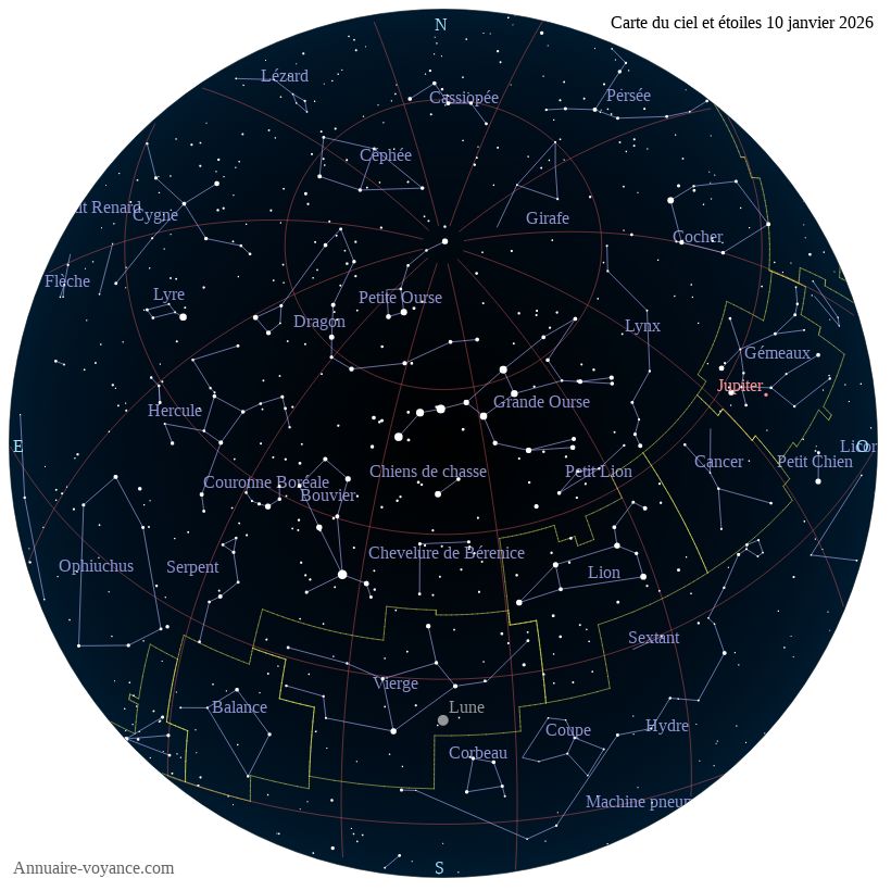 carte ciel 10-1-2026