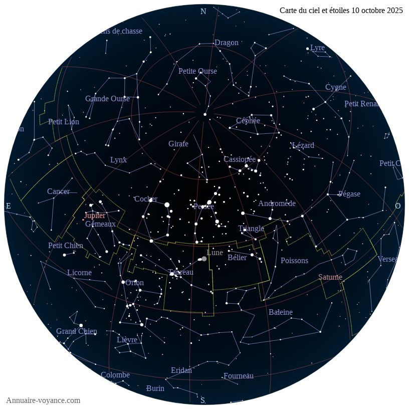 carte ciel 10-10-2025