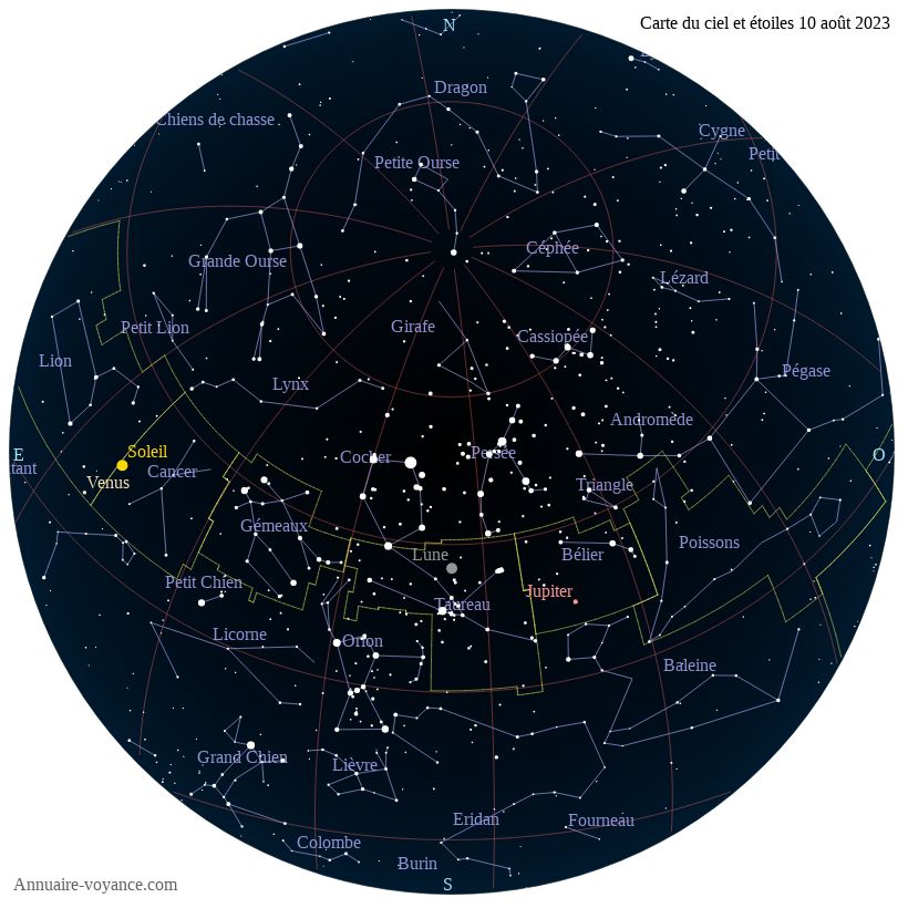 carte ciel 10-8-2023