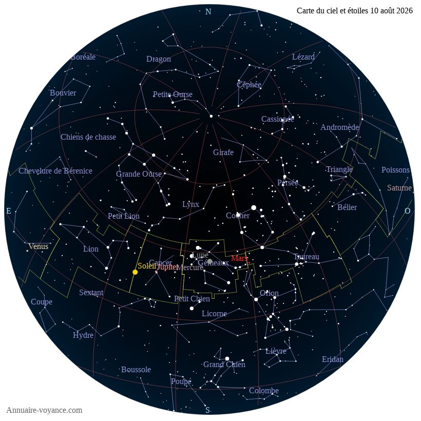 carte ciel 10-8-2026