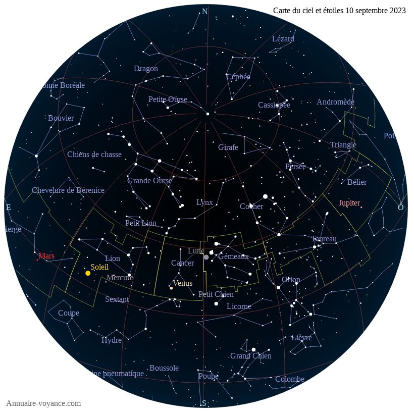 carte ciel 10-9-2023