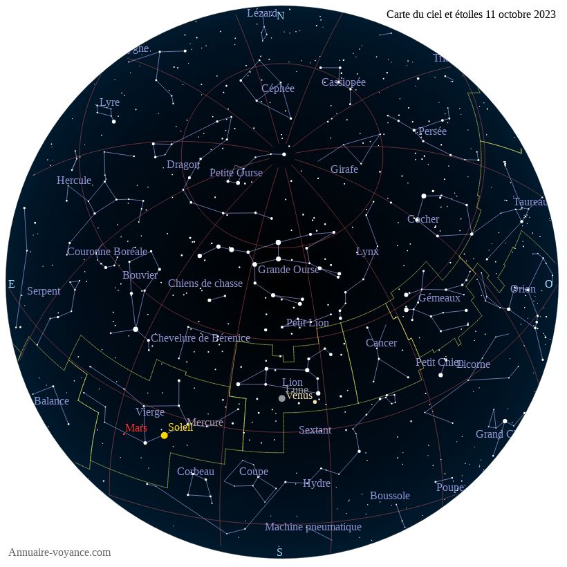carte ciel 11-10-2023