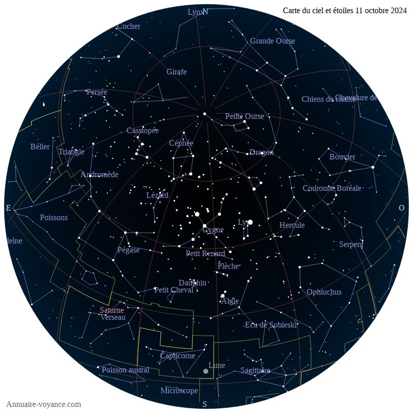 carte ciel 11-10-2024