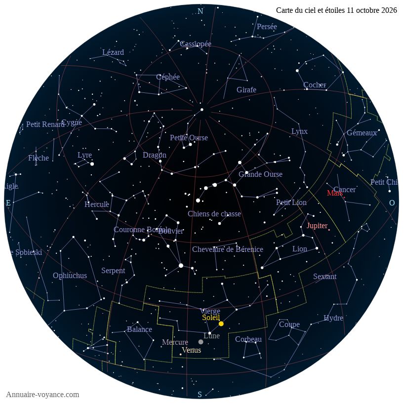 carte ciel 11-10-2026