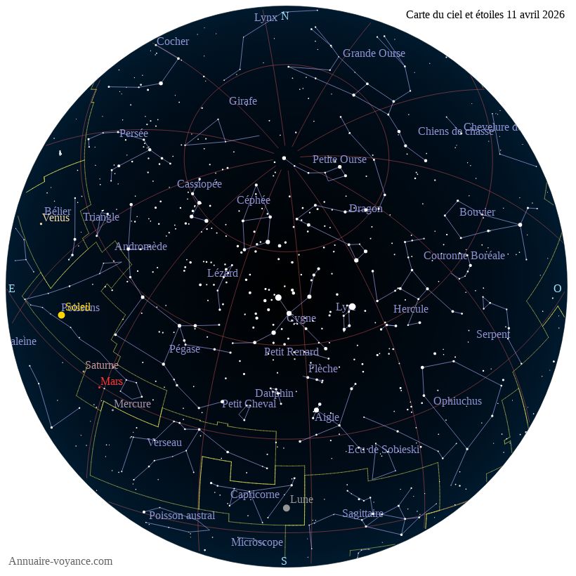 carte ciel 11-4-2026