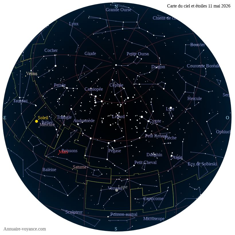 carte ciel 11-5-2026