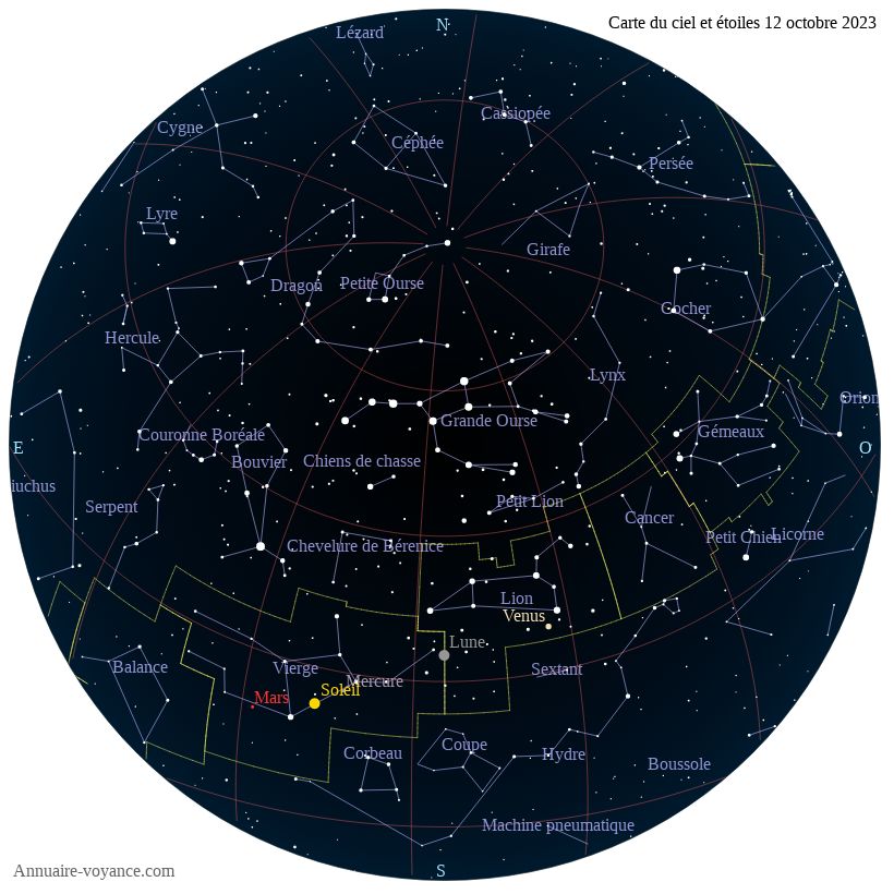 carte ciel 12-10-2023