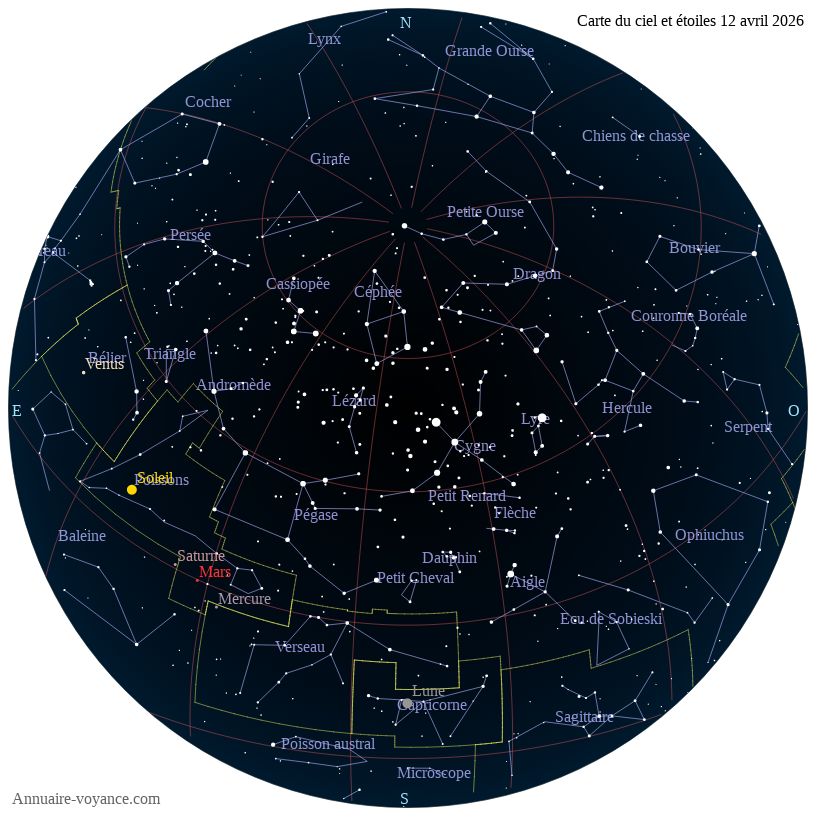 carte ciel 12-4-2026
