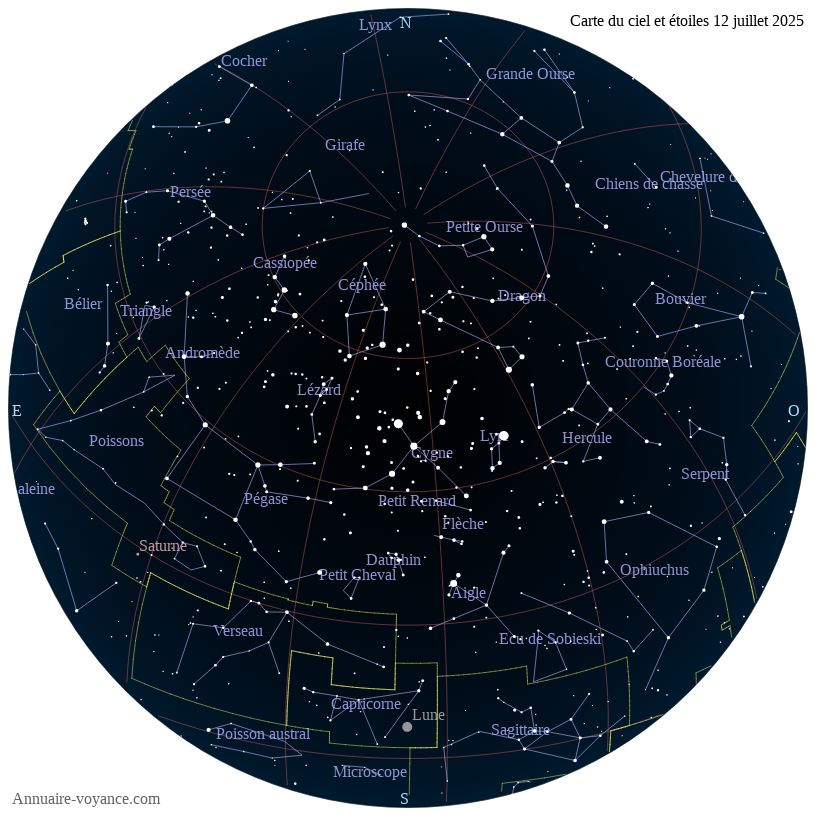carte ciel 12-7-2025