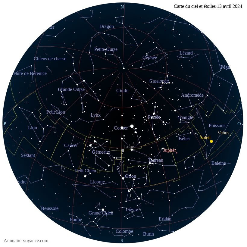 carte ciel 13-4-2024