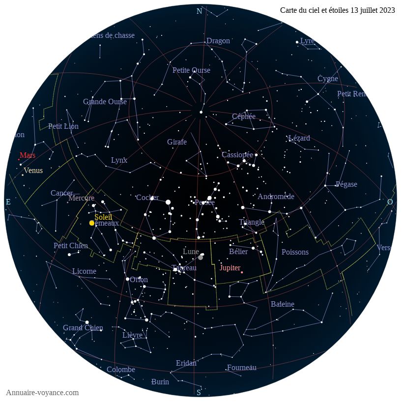 carte ciel 13-7-2023