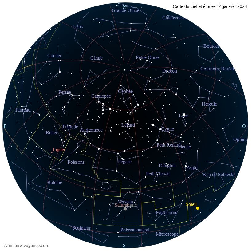 carte ciel 14-1-2024