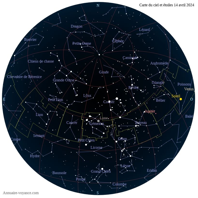 carte ciel 14-4-2024